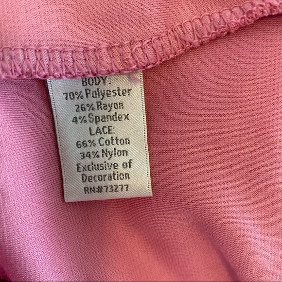 LC Lauren Conrad Pink Lace Dress - Picture 8 of 8